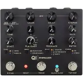 Walrus Audio Qi Etherealizer Black Yvette Young stereo multi-effectpedaal