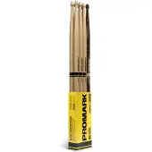 Promark Rebound 5B Hickory Acorn Wood Tip FireGrain Bonus 4 Pack
