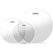 Evans G2 Clear Rock Tom Pack 10 12 16 Heads