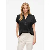 Vila Blouse 'VIEnna Ravenna' zwart