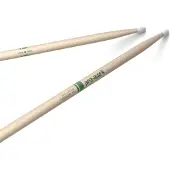 Promark Classic Forward 747 Raw Hickory Drumsticks. Nylon Tip