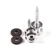 Schaller 24030200 Buttons M Strap Lock Chrome