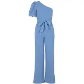 Freebird Dames Jumpsuits F-jer-pes-crepe-26-1 - Blauw - Maat L