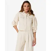 Ibana Dames Blouses Trania Sandstone - Ecru - Maat 40