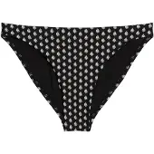 Marc O'Polo Bikinibroek ' Palm Border Geo ' zwart / wit