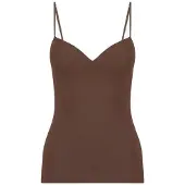 Ibana Dames Tops & T-shirts Eden - Bruin - Maat XS