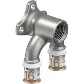 Uponor S-Press Plus Aqua pers U-muurplaat 25x1/2"bix25mm