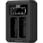 JJC DCH-EL14TC USB-C Dual Battery Charger (voor Nikon EN-EL14/EN-EL14A)