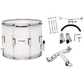 Gewa MARCHING SNARE DRUM 14" x 12" BIRCH WHITE