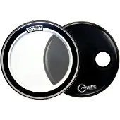 Aquarian SKPII22BK - SUPERKICK II (BEATER)+ REGULATOR 22" (RESONANT)