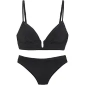 LASCANA Bikini zwart