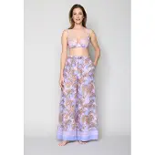 JOOP! Pyjamabroek blauw / sering / oranje / pink
