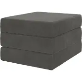 vidaXL Vouwbare Sofa Bed 90 x 63 x 45 cm Donkergrijs