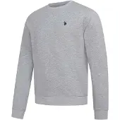 U.s. polo assn. Sweatshirt grijs gemêleerd
