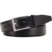 Michaelis Black leather belt