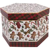 Clayre & Eef Kerstbal Set van 14 Overig 8x8x8 cm Wit Kunststof Kerstballen