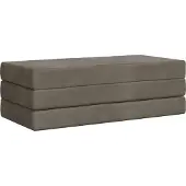 vidaXL Vouwbare Sofa Bed 140 x 67 x 45 cm Lichtgrijs