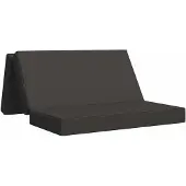 vidaXL Vouwbare Sofa Bed 120 x 67 x 45 cm Donkergrijs