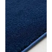 Muratap Samba fluffy badmat wasbaar & anti-slip navy- 60x120 cm