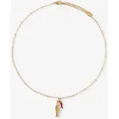 Sissy-Boy Gold plated ketting met visje