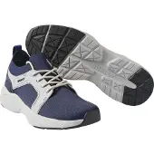 Mascot sneakers, casual schoenen, model F0960, kleur: marineblauw/lichtgrijs, maat: 46