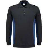 Tricorp 302003 Polosweater Bicolor Marineblauw/Korenblauw maat XL heren