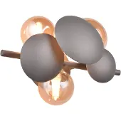 Trio Select Wand Bubble antraciet - goud - amber