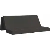 vidaXL Vouwbare Sofa Bed 200 x 67 x 45 cm Donkergrijs