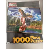 Pomme pidou puzzel1000 stukjes american eagle met vlag
