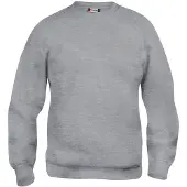 Clique Basic roundneck Grijs Melange maat S 3671