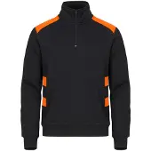 Clique Ambition Half Zip Signaaloranje maat 4XL 3671