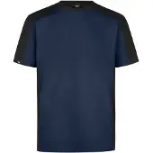 FHB Marc T-Shirt tweekleurig Marineblauw-Zwart maat 5XL heren