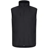 Clique Softshell bodywarmer Classic 3XL / Zwart