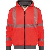 Dassy Evans 300380 Hoodie High Visibility Reflecterend Regular Fit Hivis | Maat: 2XL