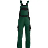 FHB Eckhard Tuinbroek Twill Groen-Zwart maat 33 heren