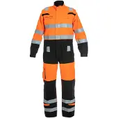 Hydrowear Magnor Multinorm Overal Fluor Oranje/Zwart maat 48 heren