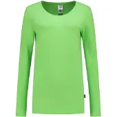 Tricorp 101010 T-Shirt Lange Mouw Dames Lime maat XXL dames