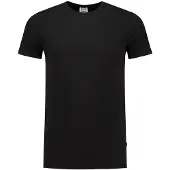 Tricorp 101013 T-Shirt Elastaan Slim Fit Zwart maat 3XL heren