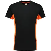 Tricorp 102004 T-Shirt Bicolor Zwart/Oranje maat 3XL heren