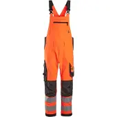 Snickers Workwear 6043 Tuinbroek High-vis Klasse 2 Stretch Reflecterend | Maat: 92