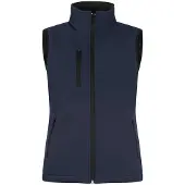 Clique Dames softshell bodywarmer gevoerd S / Navy