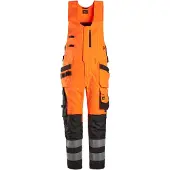 Snickers Workwear High-vis Klasse 2 One-piece Werkbroek Met Holsterzakken | Maat: 50