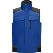 FHB Hauke Werkvest Korenblauw-Zwart maat XL heren