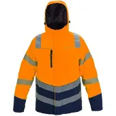 Hydrowear 021410YN-3EL Winterparka Brussel yellow/navy
