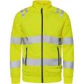 Fristads Hogezichtbaarheids sweatjack klasse 3 7863 GPSW Hi-Vis Geel maat S heren