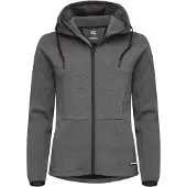 Cutter & Buck Pemberton Hood Fz Dames Antraciet Mélange maat L dames