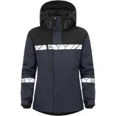 Projob 7420 Gevoerde Functionele Jas Dames Zwart/Zwart maat L dames