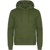 Clique Miami Hoody Legergroen maat XS uniseks