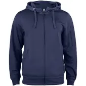 Clique Basic Active Hoody Full Zip Heren Dark Navy maat XXL heren