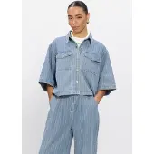Grace & Mila Dames Jassen Ss2617014 - Lichtblauw - Maat M